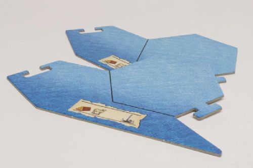 Pack of 2 Catan 2nd edition Sea Rim Terrain tiles